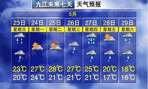 江西天气预报一周天气_江西天气预报60天