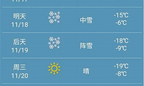 哈尔滨最近一周天气预报15天查询结果_哈