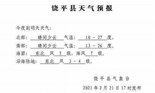 饶平天气预报实时_饶平天气预报实时查询百度