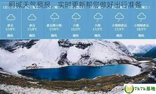 稻城天气预报_香格里拉天气预报