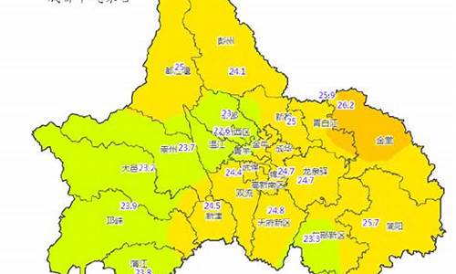 成都市今日天气多少度_成都市今日天气